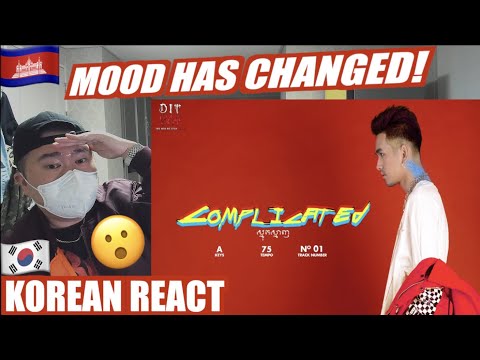 [EXCLUSIVE!]🇰🇭🇰🇷🔥Korean Hiphop Junkie react to DIT-WAY ច្របូកច្របល់ (Complicated) (ENG SUB)