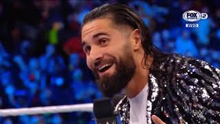Roman Reigns y Seth Rollins Se enfrentan  SmackDown Español Latino 14_01_2022