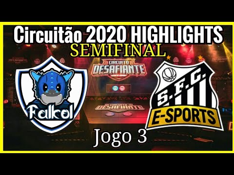 Circuitão 2020 SEMIFINAL FKL x SAN Highlights jogo 3.