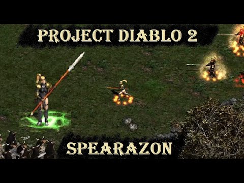 Project Diablo 2 SPEARAZON (Spear Amazon) T3 Map Destroyer
