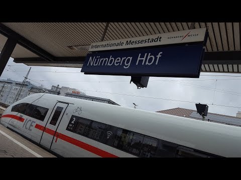 My 1. ICE 4 Video in Nürnberg Hbf: ICE882 Hamburg-Altona