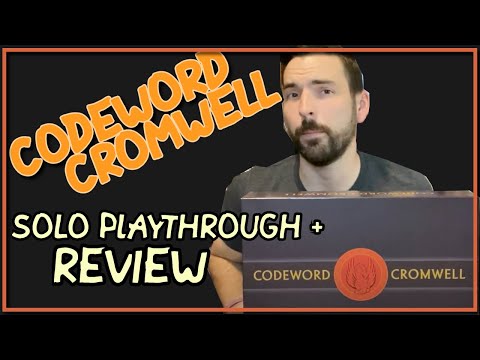 Talking Cardboard Plays and Reviews Codeword Cromwell!