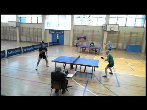 MECZ TENISA STOŁOWEGO O MISTRZOSTWO II LIGI