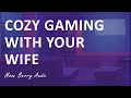 A Cozy Night In With Your Wife Video Games Pizza Movie Night Girlfriend Roleplay ASMR F4M