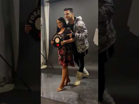 Diya Khan live photoshoot with Prince Narula