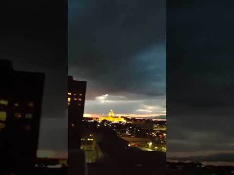 12 July 2022 High Precipitation Storm rolling through Minneapolis and St Paul Minnesota. Pt. 2.