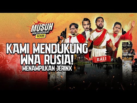 KAMI MENDUKUNG WNA RUSIA DI BALI!!
