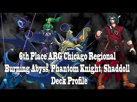 Uri Diaz - 6th Place ARG Chicago Regional  - BA, PK, Shaddoll Deck Profile - April 2016 Format