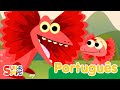 10 Dinossaurinhos #2 | Canções Infantis | Super Simple Português