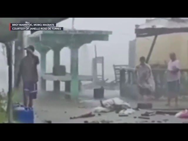 Over 10,000 people flee as Typhoon Jolina batters Bicol