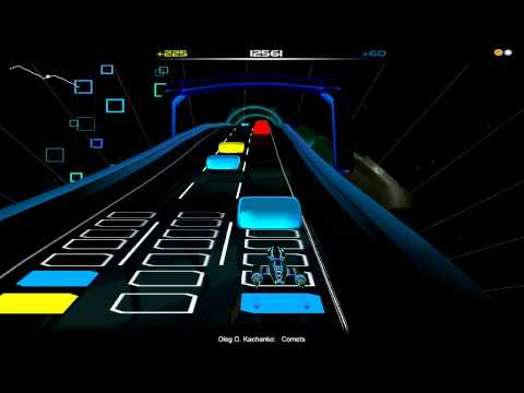 Let´s Audiosurf 8 Bit Tunes #04 [HD] -Oleg O. Kachanko / Comets -