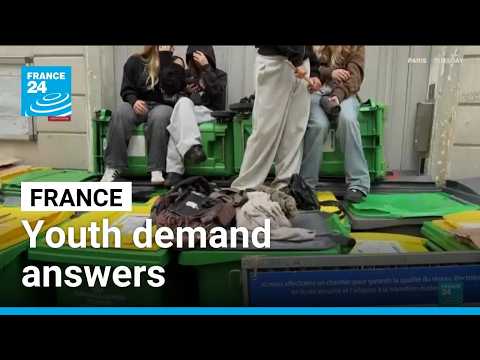 French youth demand answers as education protests enter third week