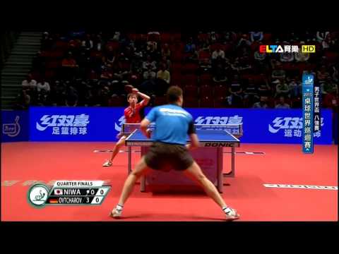 2015 World Cup Ms-QF: NIWA Koki - OVTCHAROV Dimitrij [HD] [Full Match/Chinese]