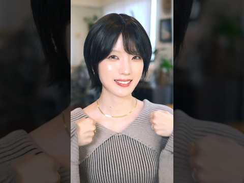 3年ぶりのショートヘア！みんなはどっちが好き？🫣　　　　　#shorts