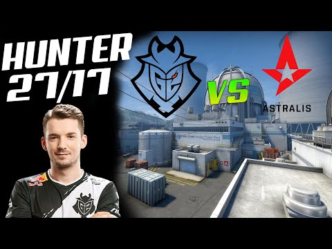 CSGO POV G2 HUNTER(27/17) VS ASTRALIS NUKE BLAST Premier Fall Series 2020 03.11.10!