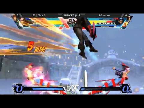 UMVC3 UNDEFEATED 2017 (EG Chris G) vs (I Heart Justice)