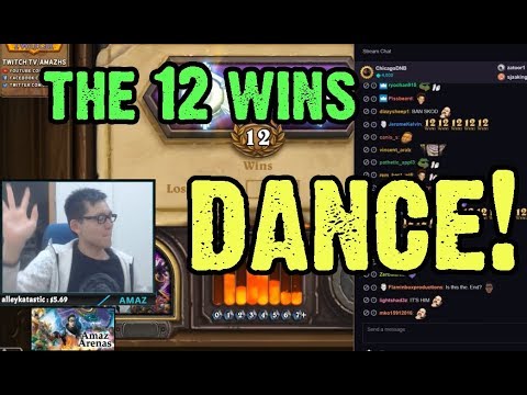 Amaz 12 wins Arena with Priest - The 12 wins DANCE!
