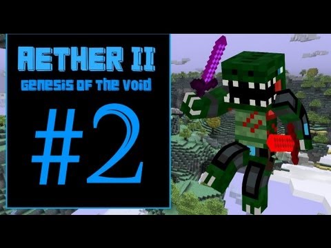 Aether II: Genesis Of The Void w/ Friends | Part 2: Invasion Of The Cock Birds ! (Minecraft)