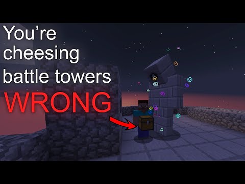 Rlcraft 2.9.3 guide : Learn how to cheese battle towers in one and a half minutes