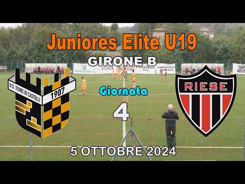 Juniores Elite U19  - Terre di Castelli 1907 - Riese  - Sintesi - 5 -10 -2024
