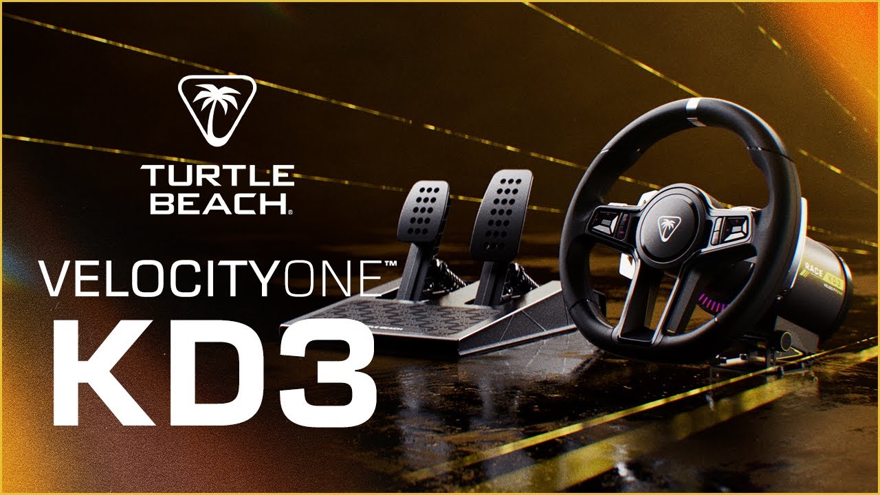 VelocityOne™ KD3 Trailer (Wheel & Pedal Racing System) - YouTube