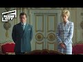 Charles And Diana Announce Their Divorce The Crown Dominic West Elizabeth Debicki