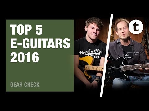 Top 5 | Best-selling electric guitars | 2016 | Thomann