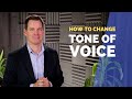 How To Change Tone Of Voice