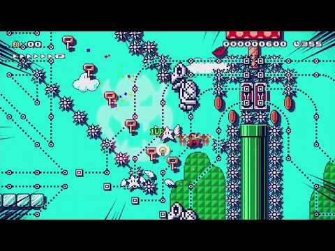 KEEPRUN & JUMP 4 JOY FOR SMM 2 ! by J-Bizzle - Super Mario Maker - No Commentary 1bq