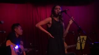 Meg &amp; Dia - &quot;Fire and Rain&quot; and &quot;Cardigan Weather&quot; (Live in Los Angeles 3-23-17)