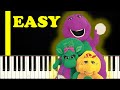 Barney Everyone Is Special Piano Tutorial