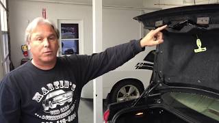 How To Replace Your Car Trunk Latch - Ford 500, Mercury Montego