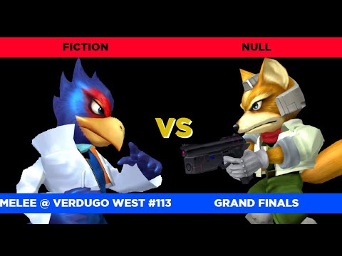 Fiction (Falco) vs. null (Fox) - Verdugo West #113 Grand Finals SSBM