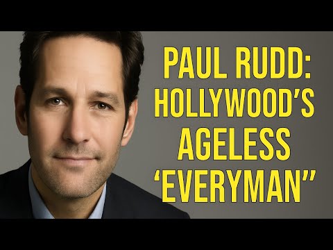 Paul Rudd: Hollywood's Ageless "Everyman"#PaulRudd#AgelessActor#HollywoodEveryman#MovieStar