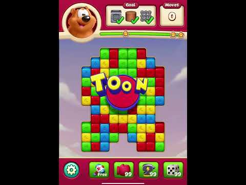 TOON BLAST Levels 5034 - 5040 [No Boosters]