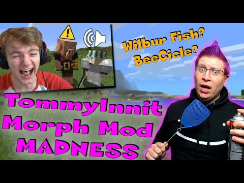 TommyInnit & Friends Go WILD with Minecraft's Morph Mod! 😱