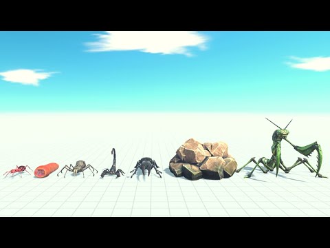 Best Faction Competition - GIANT INVERTEBRATES Season 2 ARBS | Animal Revolt Battle Simulator