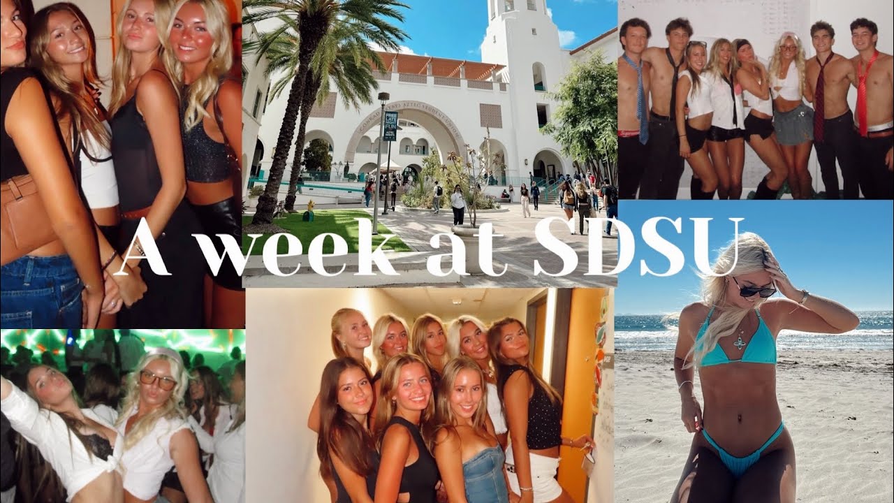 WEEK IN MY LIFE AS A FRESHMAN @ SDSU