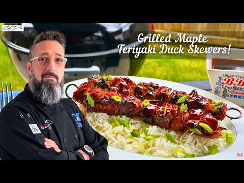 Perfect Grill Maple Teriyaki Duck Skewers | Canada Day Special!🇨🇦