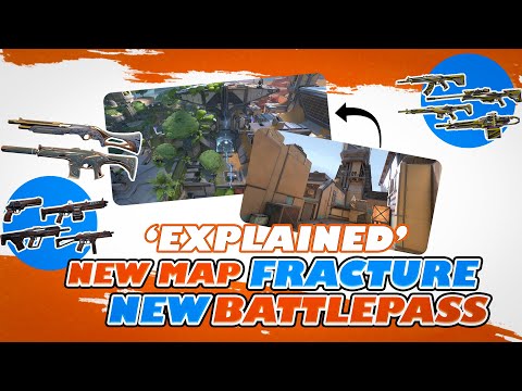 New Map FRACTURE with INSANE Act 2 Battlepass | All EXPLAINED | NEW AGENT CONFIRMED!