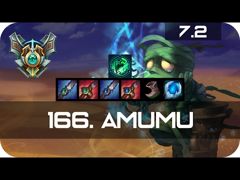 Master Amumu Jungle vs Hecarim Season 7 s7 Patch 7.2 2017 Gameplay Guide Build How to Ranked