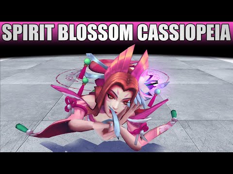 Spirit Blossom Cassiopeia Rose Quartz Chroma - League Of Legends