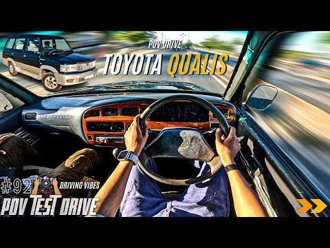 Thumbnail for 2004 TOYOTA QUALIS | RS E3 | 2.5L 75BHP | POV Drive #92 | QUALIS | 4K | REVGEARSHIFT #toyota #qualis by Toyota Qualis