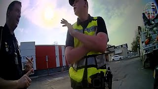 Fake Cop Busted with Gun, Taser, and Patrol Car!!!