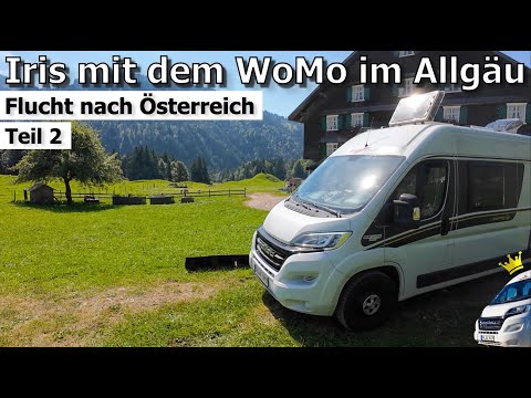 Überfüllte Stellplätze im Allgäu und tolle Alternativen in Österreich.