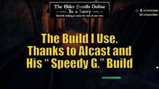 ESO Solo PVE tutorials - The build I use for daily PVE quests.