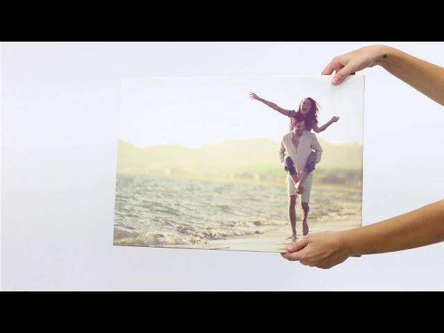 Vídeo relacionado con Lienzo personalizado sin marco, 20 x 30 cm, impresión fotográfica, retrato de mascotas, recuerdo de vacaciones, lienzo personalizado para regalos de familia, fiesta, regalo de cumpleaños, regalo del