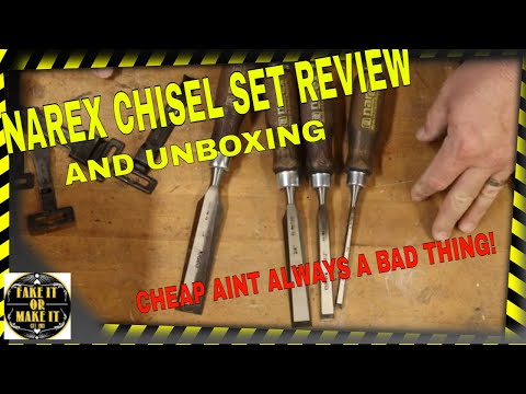Unboxing and Review of NAREX BENCH CHISEL Set