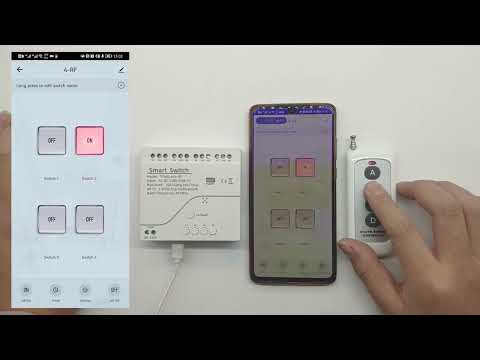 How to Set Up Tuya 4-Channel Smart WiFi Relay Module Tuya with RF 433MHz for Alexa & Google Home Iot