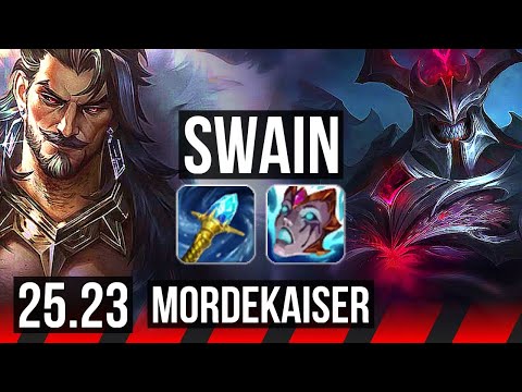 SWAIN vs MORDEKAISER (TOP) | KR Master | 25.23